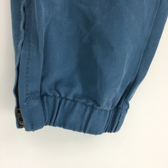 Ann Taylor LOFT Blue Lyocell Chino Jogger Pants - Picture 3 of 7